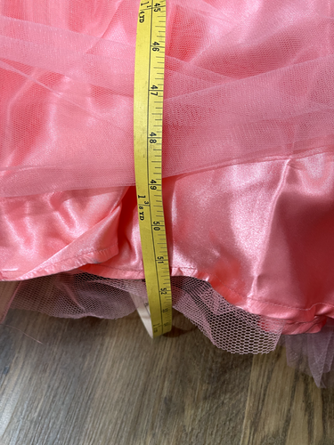 Alyce Designs Ball Gown Strapless Beaded Pink Tulle Quinceanera Sweet 16 Prom 6 - Picture 10 of 12