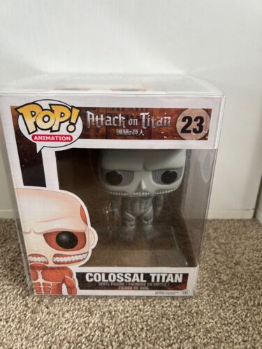 Funko Pop! 23 Colossal Titan Black and White - Attack on Titan (VAULTED) - Picture 1 of 4