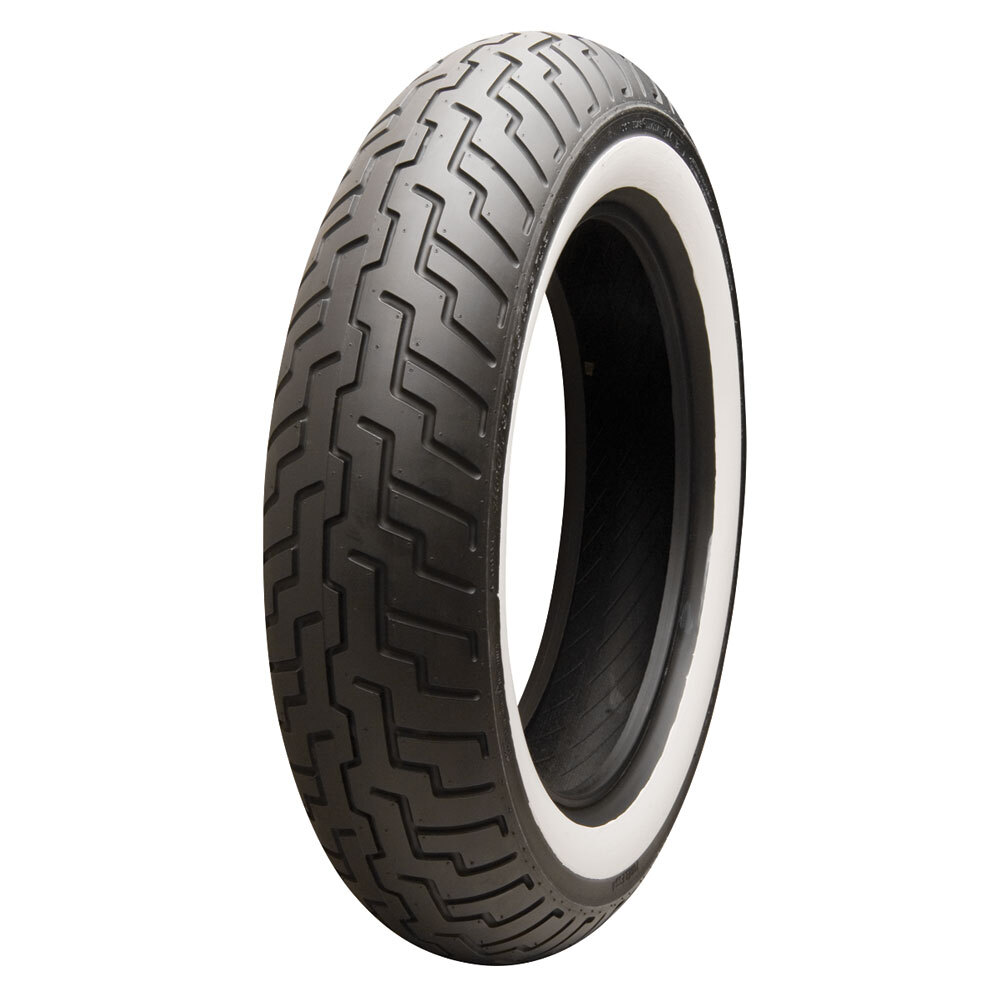 Dunlop D404 Front Motorcycle Tire 140/80-17 (69H) Wide White Wall