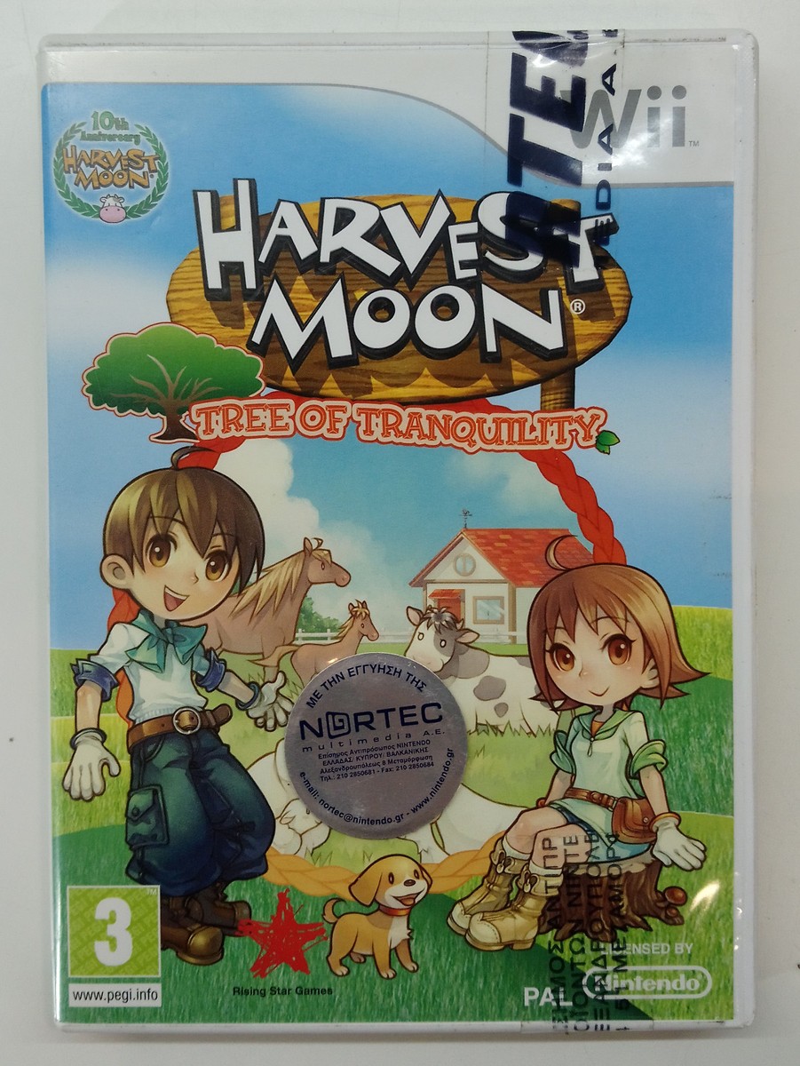 HARVEST MOON TREE OF TRANQUILITY NINTENDO Wii PAL BRAND NEW 