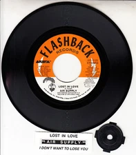 AIR SUPPLY  Lost In Love & I Don't Want To Lose You 7" 45 rpm vinyl record NEW
