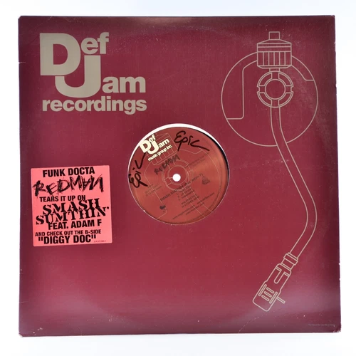 Def Jam Funk Docta Redman Promo LP Vinyl Album DEFR 153251