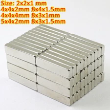 Rectangle Small Magnet Rare Earth Block Strong Craft Magnets 