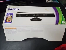 Microsoft  Xbox 360 Kinect Sensor Bar Only - Black Original Box No Game