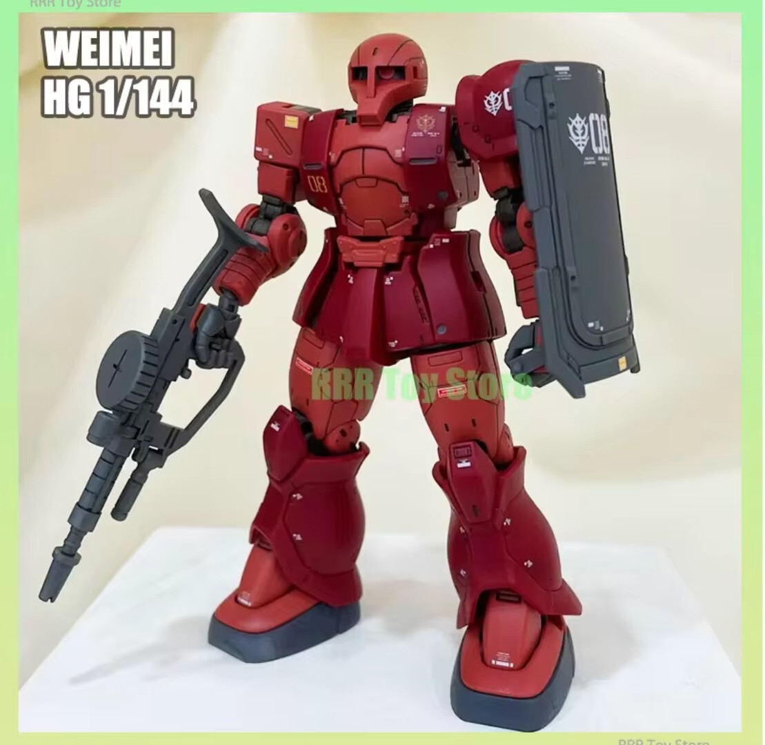 未開封 HG 1/144 MS-05 ZAKU I (CHAR AZNABLE) Amazon.com: HG 1/144 MS-05S Char's Zaku I Plastic Model from