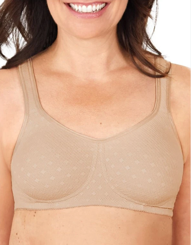 Amoena 38D Tiana Wire-Free Mastectomy Bra 44809 NWOT Sand - Picture 4 of 8