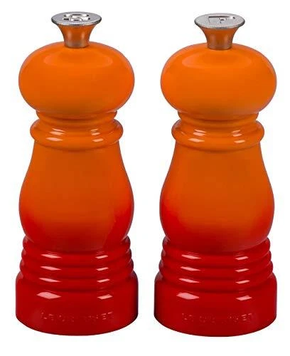 Le Creuset Classic Salt and Pepper Mill Set, Personal Use, Chip-resistant ABS
