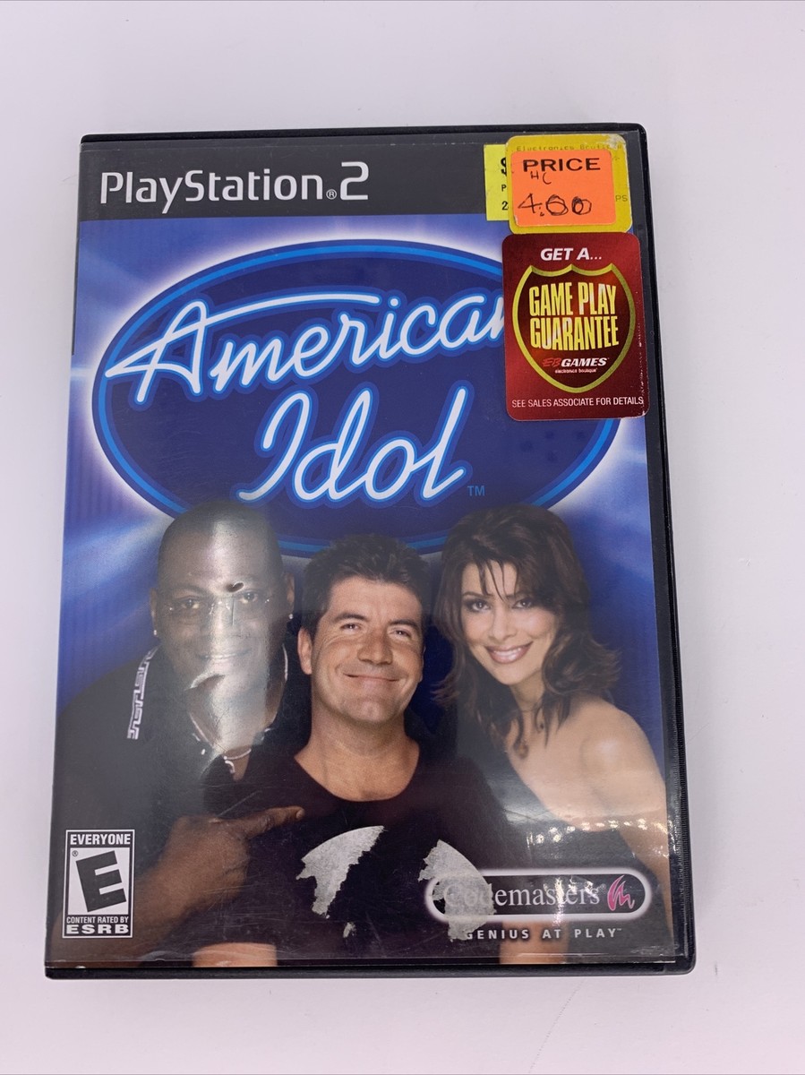 American Idol - Playstation 2 PS2 Game - Complete & Tested
