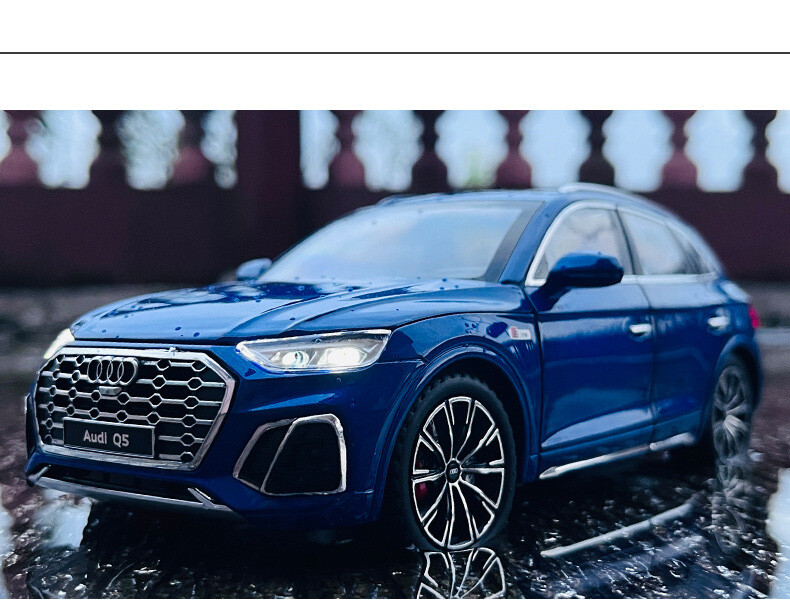 アウディ　Q5 モデルカー AUDi アウディ Q5 1/32 ミニカー 全3色 ライト点灯 エンジン