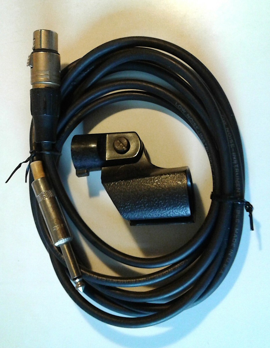 Shure Prologue 14L LO Z Dynamic Microphone / WITH Chord & Holder