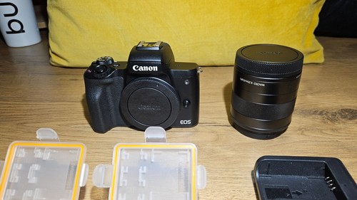 Canon EOS M50 II + EF-M 18-55mm IS STM Mit OVP - Bild 5 von 14