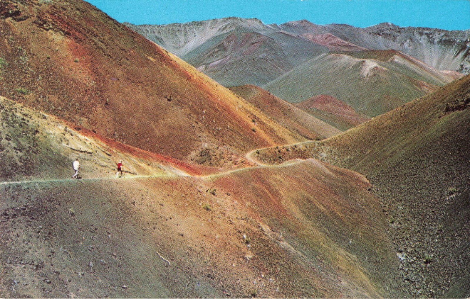 Postcard Pele's Paint Pot Haleakala Crater Maui Hawaii Hi eBay