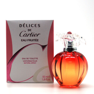 DELICES DE CARTIER EAU FRUITEE by Cartier 1.6 oz Eau De Toilette