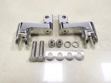 CNC Male mount Foot Peg Pedals Extensions for Harley Dyna Low Rider Road Glide