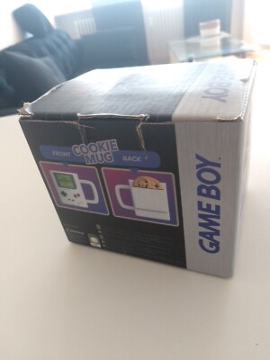 Nintendo Game Boy Thermoeffekt Tasse Super Mario 300ml Keramik weiß, 1 Stück 