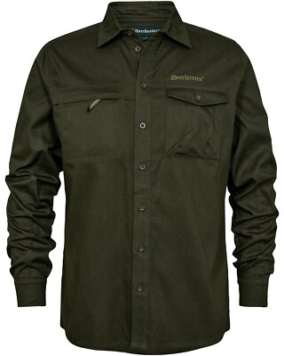 Deerhunter Hemd Atlas Langarm uni Herren NEU