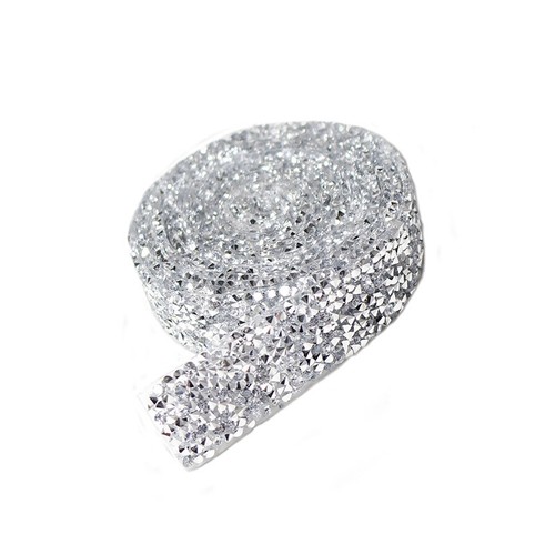 1 Rollen Selbstklebende Kristall Strass Band Set, Strasssteinband zum Aufkleben - Bild 18 von 130