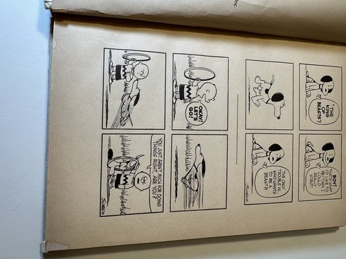 SNOOPY: A Peanuts Book by Charles M. Schulz 1958 Vintage Weekly Reader Hardcover - Picture 8 of 11