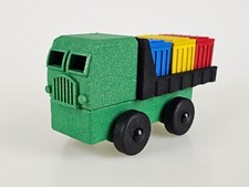 Recycled Plastics Toy Truck Cargo w/ Boxes Semi Luke's Toy Factory Made In USA