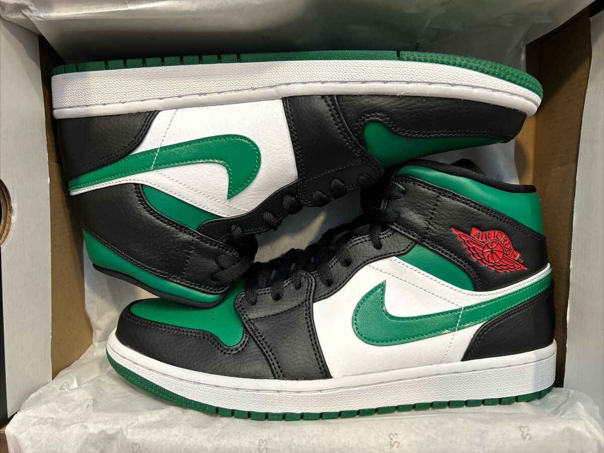 Air Jordan 1 Mid “Green Toe” - Men's Size 10 | eBay Air Jordan 1 Mid “Green Toe” - Men's Size 10 | eBay