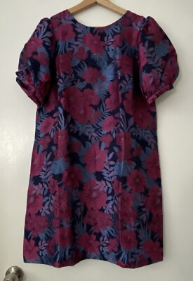 Tori Richard s Hawaiian Orchid Print Hap. Dance- Petra Dress Sz6. $298