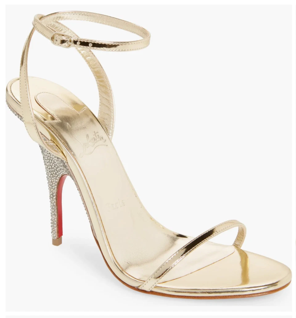 Christian Louboutin — Christian Louboutin Arch Queen Strass 100 - Retail $1,595