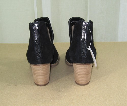 NEW Blondo Womens Neda Waterproof Suede Leather Bootie/Back Zip Size US 7 Black - Picture 9 of 12