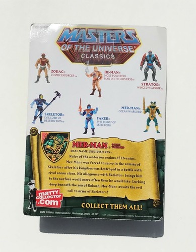MOC PREPRO MOTU CLASSICS MER-MAN & 9"x12" ORIGINAL ART & New Loose BLUE MER-MAN - Bild 4 von 7