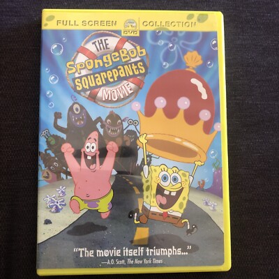 The Spongebob Squarepants Movie (DVD, 2005, Full Screen