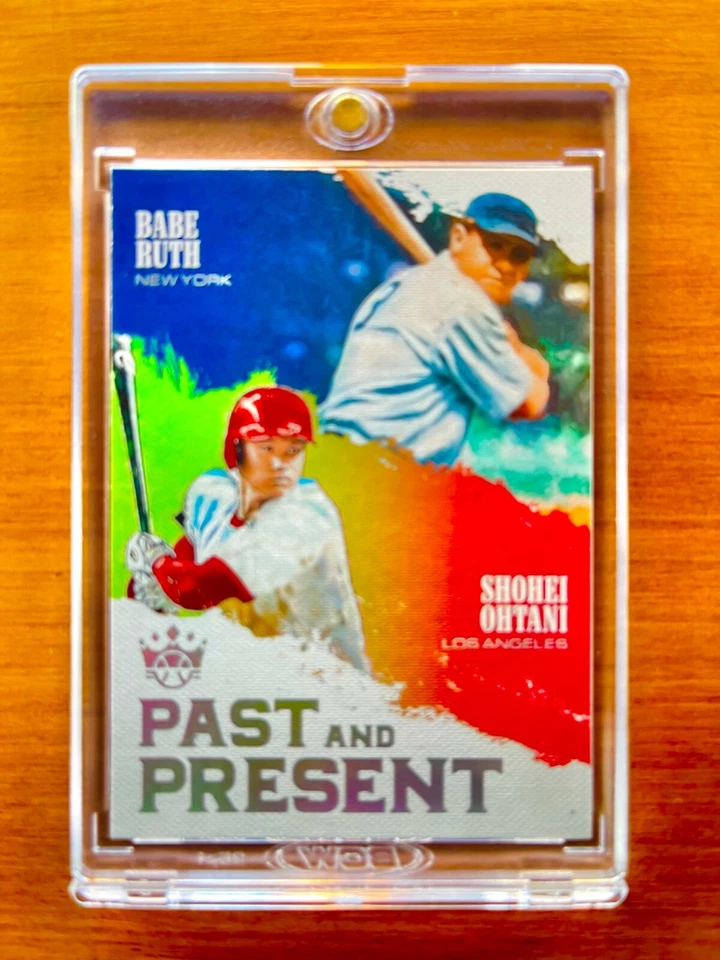 Shohei Ohtani РЕДКАЯ ИНВЕСТИЦИОННАЯ КАРТА ДЕБЮТАНТА DIAMOND KINGS SSP PANINI MVP ROY КАК НОВАЯ - Изображение 4 из 4