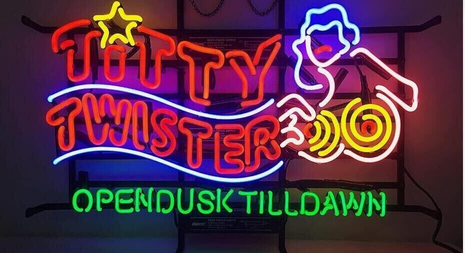 TITTY TWISTER ネオン看板 フロムダスクティルドーン タランティーノ From Dusk Till Dawn (3/12) Movie CLIP - The Titty Twister