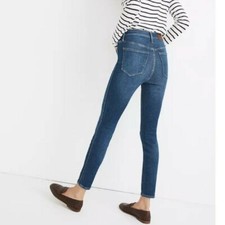 Madewell10" High-Rise Skinny Jeans in Winston Wash, size 28, AL652, NWT