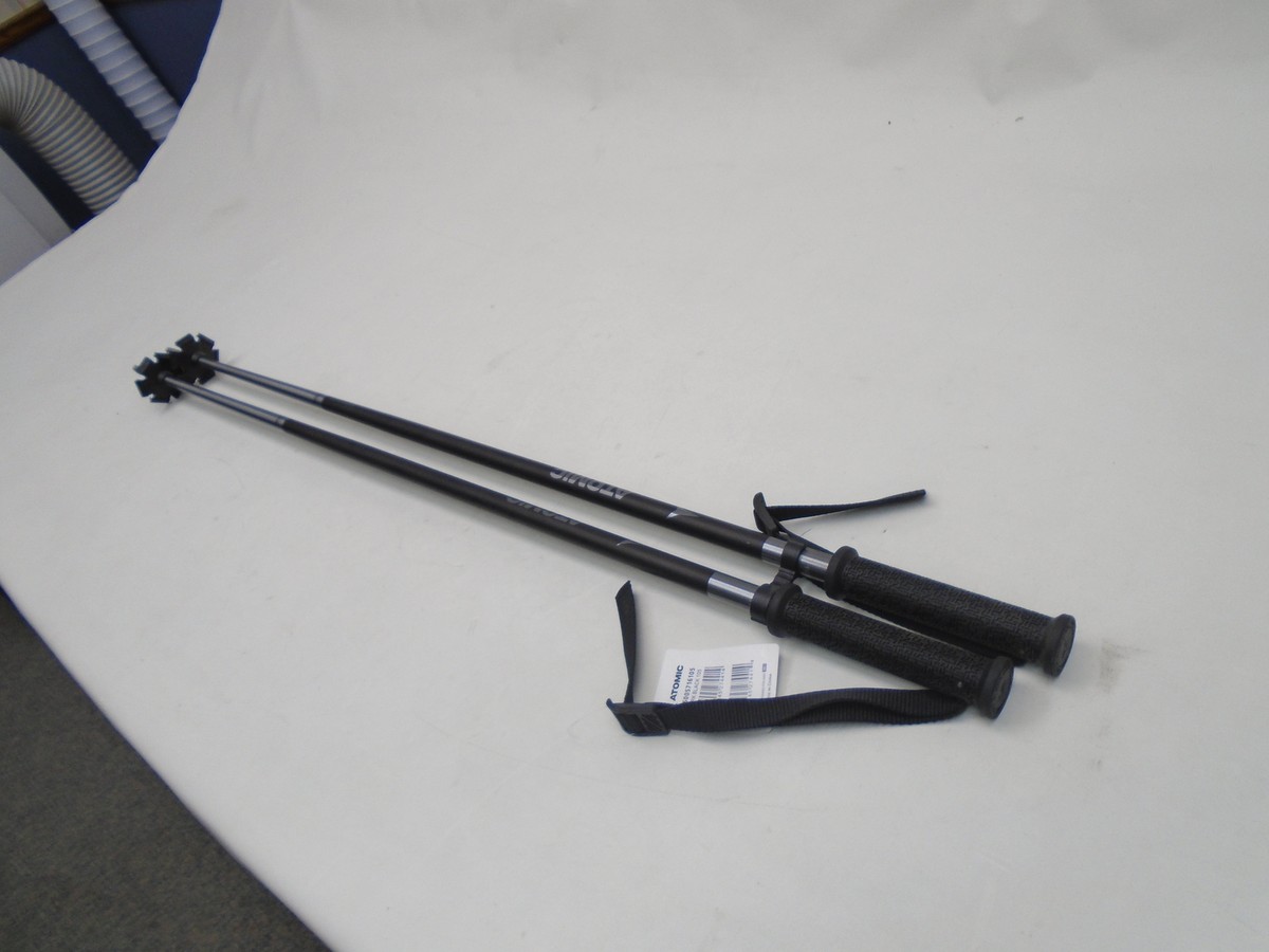 ATOMIC PARK AJ5005716105 BLACK 105CM ALUMINUM SKI POLES | eBay