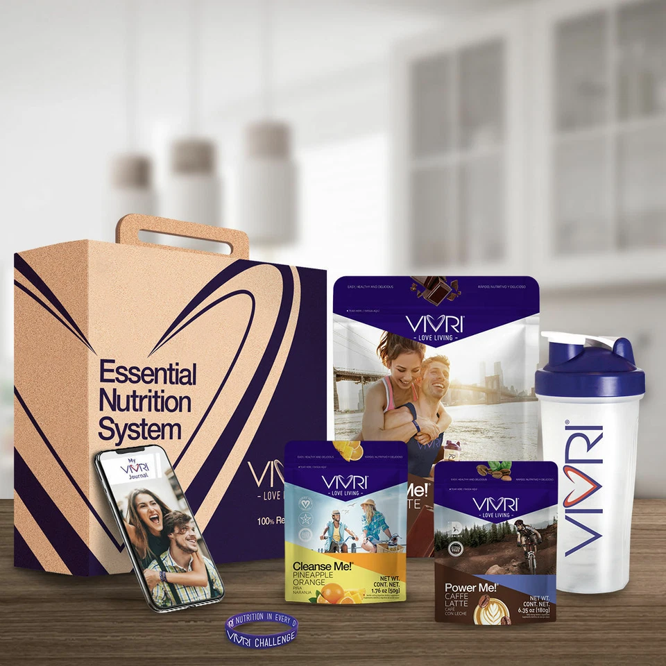 NUEVO VIVRI Essential Nutrition Kit de reemplazo de comidas de desafío de 10 días - TODOS LOS SABORES Foto 4 de 4