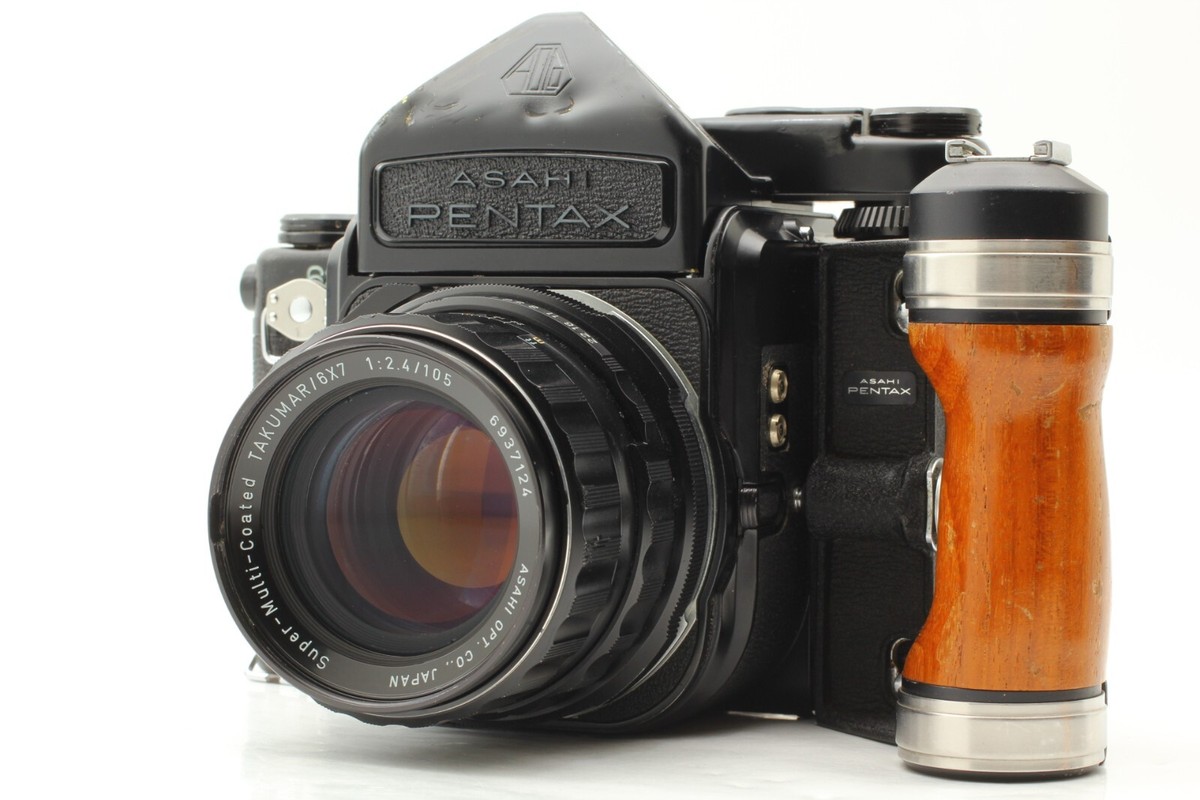 Exc 5 w/ Grip】 Pentax 6x7 67 TTL Film Camera SMC Takumar Exc 5 w/ Grip】 Pentax 6x7 67 TTL Film Camera SMC Takumar