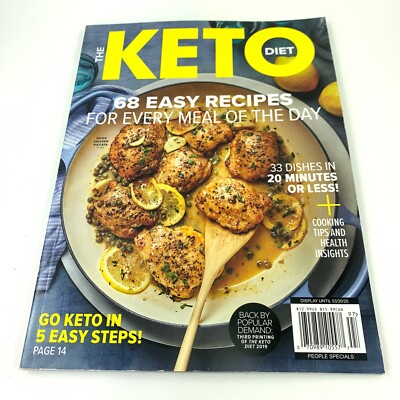 The KETO Diet 68 Easy Recipes People Specials Magazine 2020 NEW