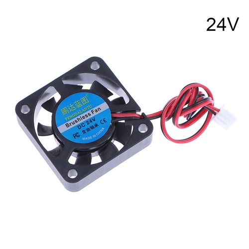 3D Printer Cooling Fan Mute 4010 5V 12V 24V 4CM Video Recorder 2Pin Heatsink Fan - Photo 14/15