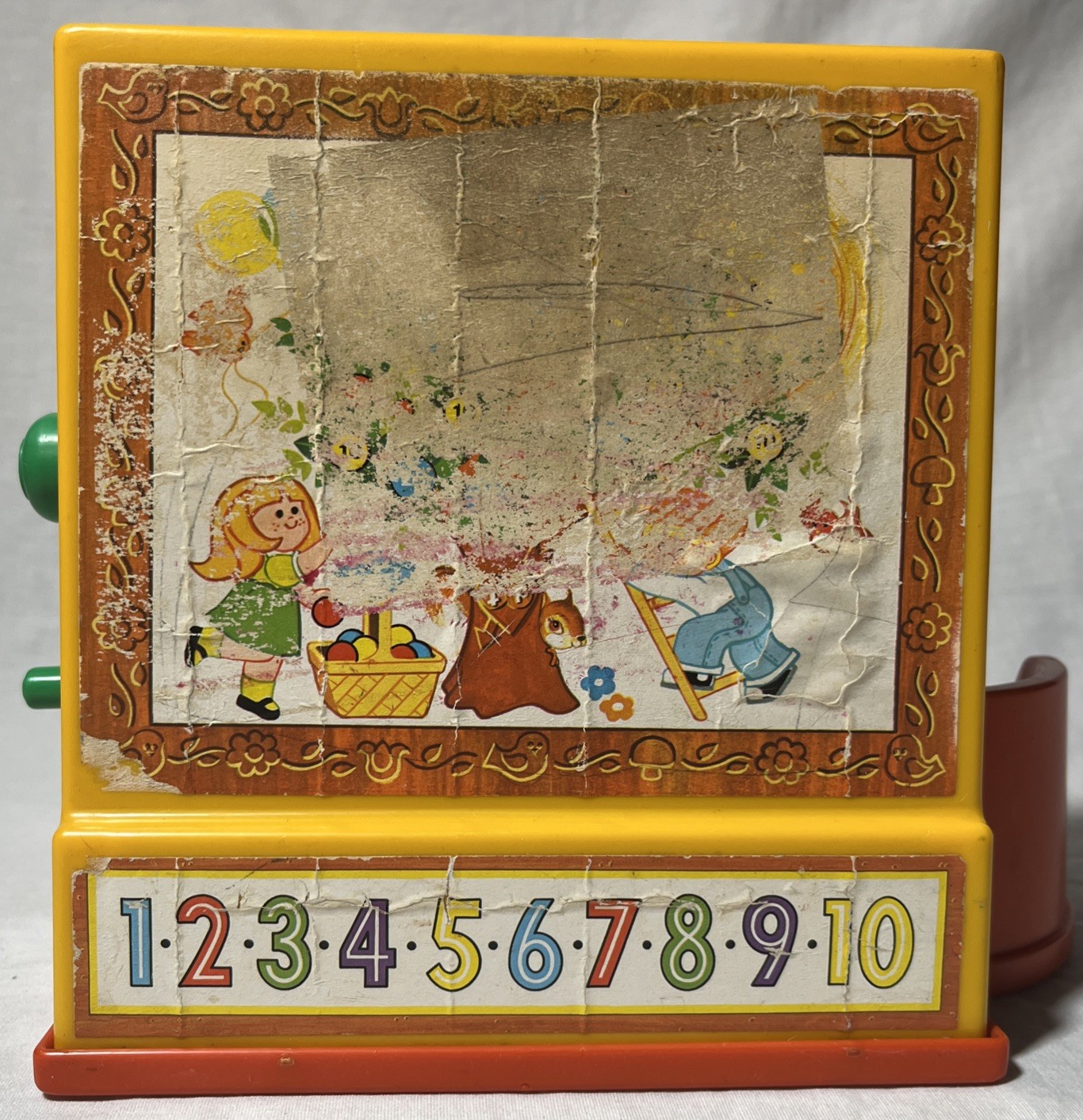 как выглядит Fisher Price 1974 Vintage Cash Register Working No Coins FREE SHIPPING фото
