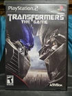 Transformers: The Game PlayStation 2 CIB with Manual Very Good
