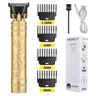 T9 Cordless Hair Trimmer Electric Clipper Beard Shaver Barber Grooming Kit Men 