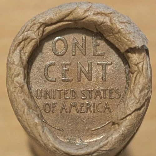 OLD BANK ROLL~UNSEARCHED~I.H. ENDS 1899-VF (BETTER DATE) & 1909-? VDB-(AU?)