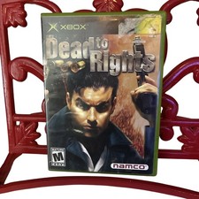 Dead to Rights - Black Label- Microsoft Xbox CIB w/ Manual