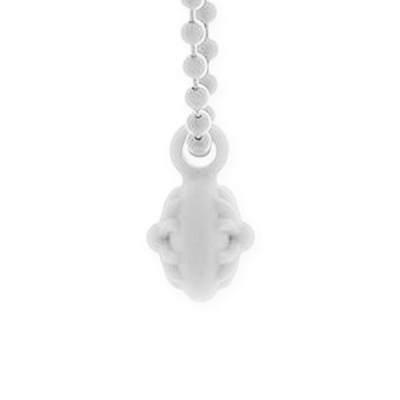 Chrome Hearts Cross Ball Silicone Necklace White | eBay