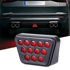 Actualiza la seguridad de tu vehículo con luz de freno trasera LED ajustable en rojo
