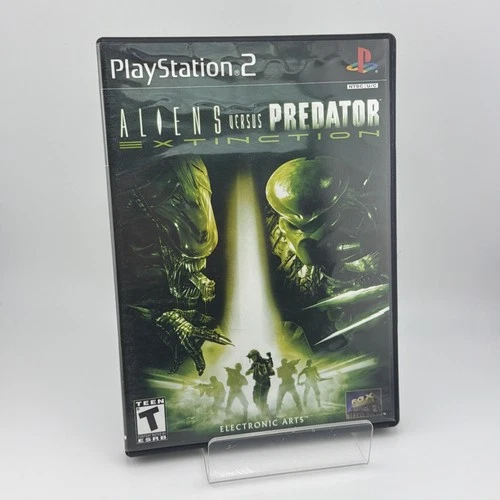 Aliens VS Predator: Extinction PlayStation 2 PS2 2003 Complete W/ Manual Tested