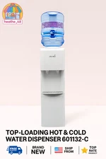 Primo Water Top-Loading Hot-Cold Water Dispenser 601132-C - White-Fast Delivery