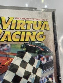 VR Virtua Racing (Sega Saturn, 1996) Complete CIB - Resurfaced, Tested