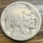 Very Rare Restored 1914-D Buffalo Nickel 5 Cents Actual Coin. Save Today
