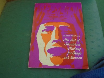1973 BOOK 1ST EDITION - THE ART OF THEATRICAL MAKEUP FOR STAGE AND SCREEN