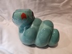 2013 WELLS FARGO-Year of the Snake Chinese New Year Ceramic Teal Piggy  Bank — photo 1